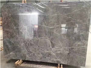 Hermes Grey Marble White Veins Tiles & Slabs, Own Quarry and Factory