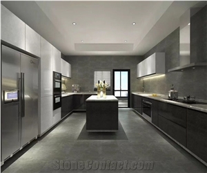 Hermes Grey Marble White Veins Tiles & Slabs, Own Quarry and Factory