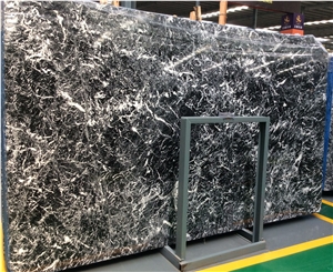 Ice Flower Black Marble,Century Black Ice Marble,China Marquina