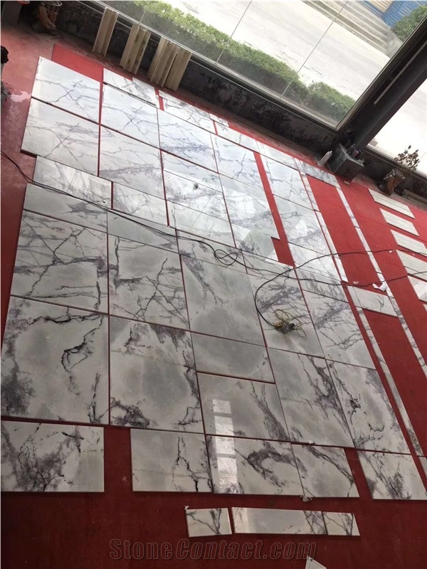 Interior Decoration Design Pattern Italy Ice Jade Marble Slabs & Tiles