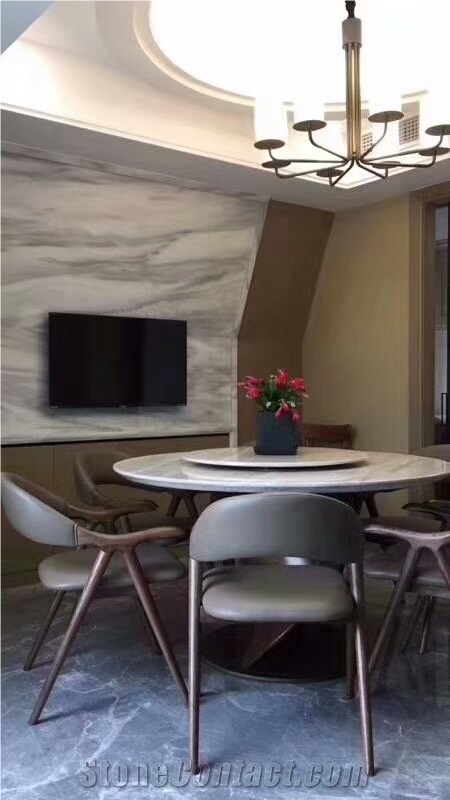 Italy Lapys Grey Marble Polished Slabs