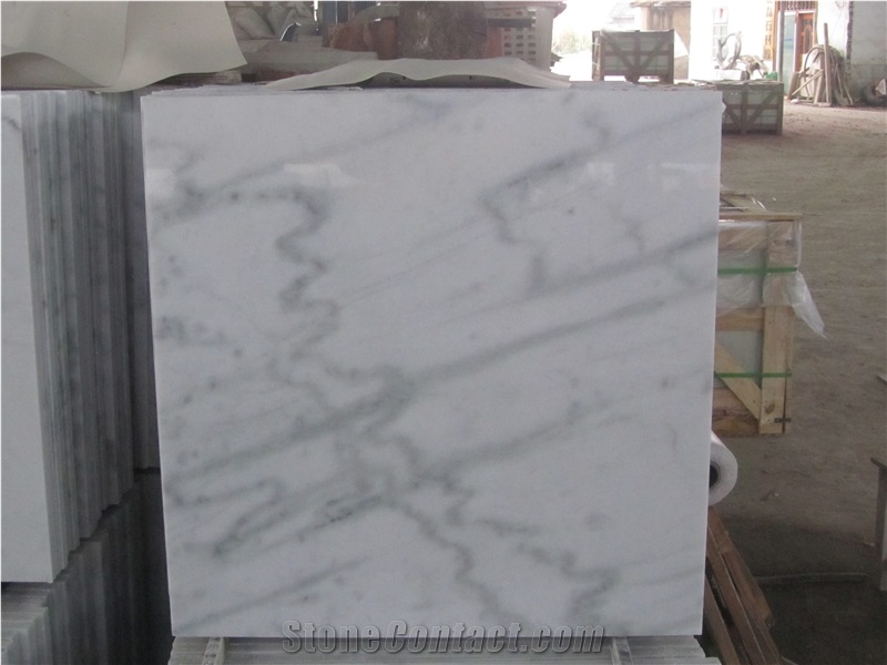 Kwong Sal White， China Bianco Carrara Marble,Guangxi White Marble
