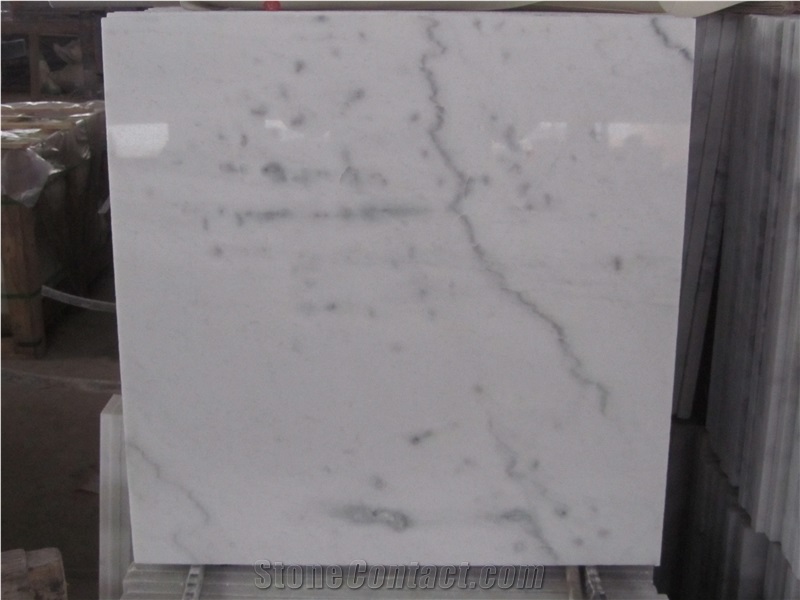 Kwong Sal White， China Bianco Carrara Marble,Guangxi White Marble