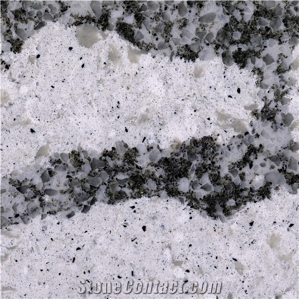 Marble Look, Artificial/Engineered White Quartz Stone/Slabs, 2cm,3cm