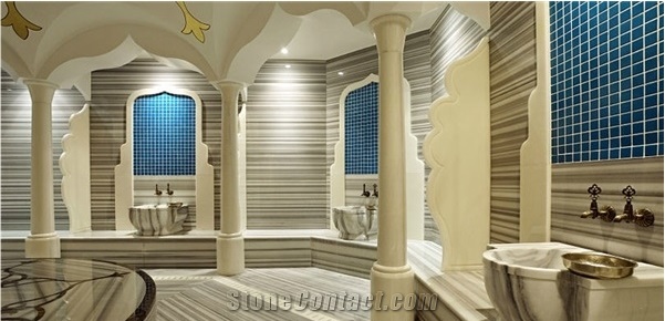 Marmara Equator Marble Blocks for Hotel Decoration
