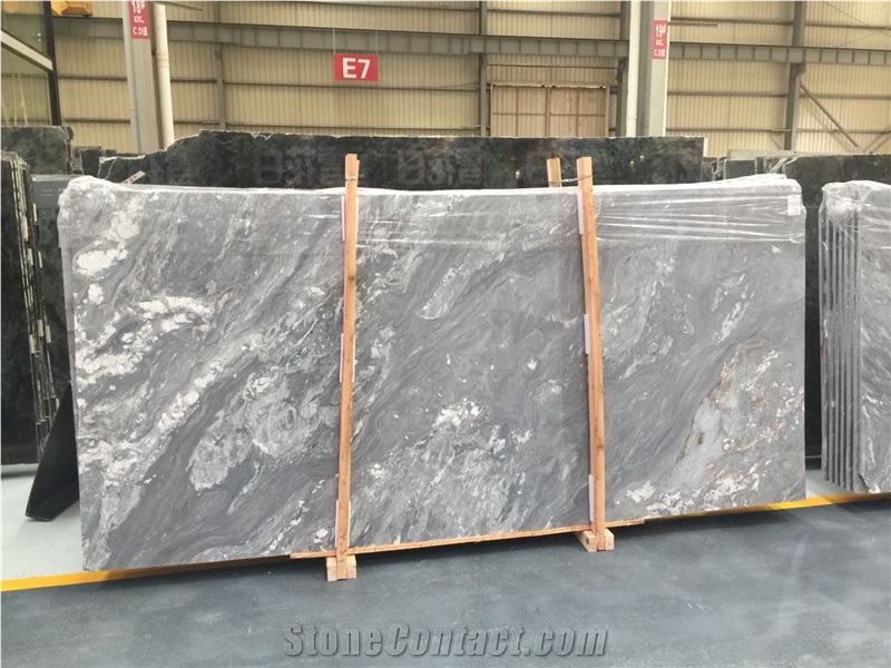 Marmi Palissandro Azurro/Floor Tile Blue Marble Slab/Polished/Italy