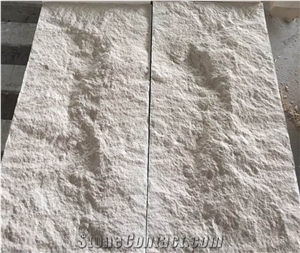 Moca Cream Beige Limestone Mushroom Stone Wall Cladding