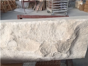 Moca Cream Beige Limestone Mushroom Stone Wall Cladding
