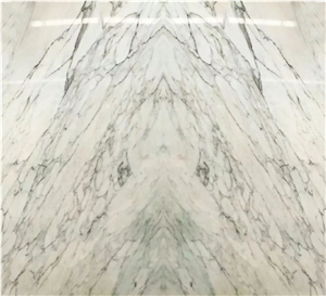 Myanmar White Jade Marble Floor Covering Polished