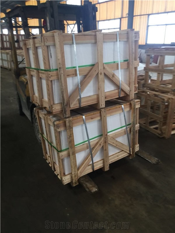 Nano Glass Crystallized Stone Slabs, Artificial White for Wall