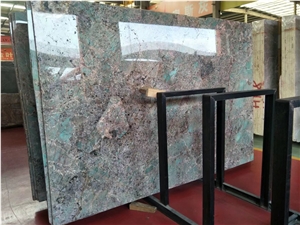 Natural Green Granite Stone for Store,Amazon Green Granite,