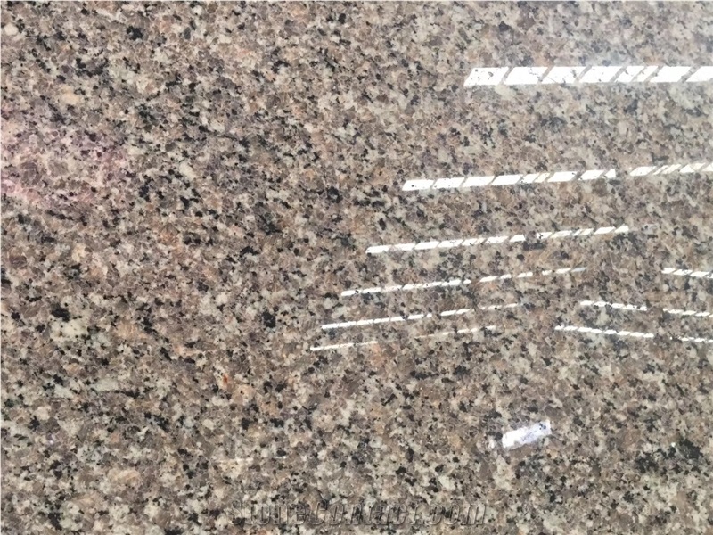 New G664 Polished Granite Tile & Slabs,China Grey Misty Brown Granite