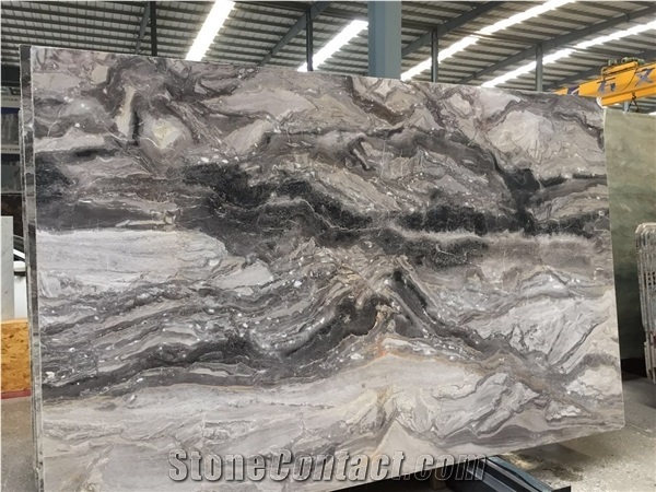 New Polished Venice Brown Marble Tiles & Slabs, Floor/Wall Cut to Size