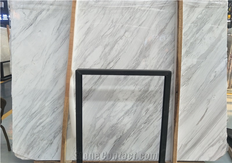 New Volakas Marble Slabs & Tiles, Greece White Marble for Counter Top