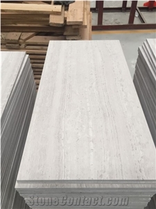 New White Wooden Grain Marble Tile, China Wood Vein Slab / Own Factory New White Wooden Grain Marble Tile, China Wood Vein Slab / Own Factory