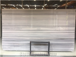 Polished Degree China Equator Marble,White Marble Wooden Vein Pattern