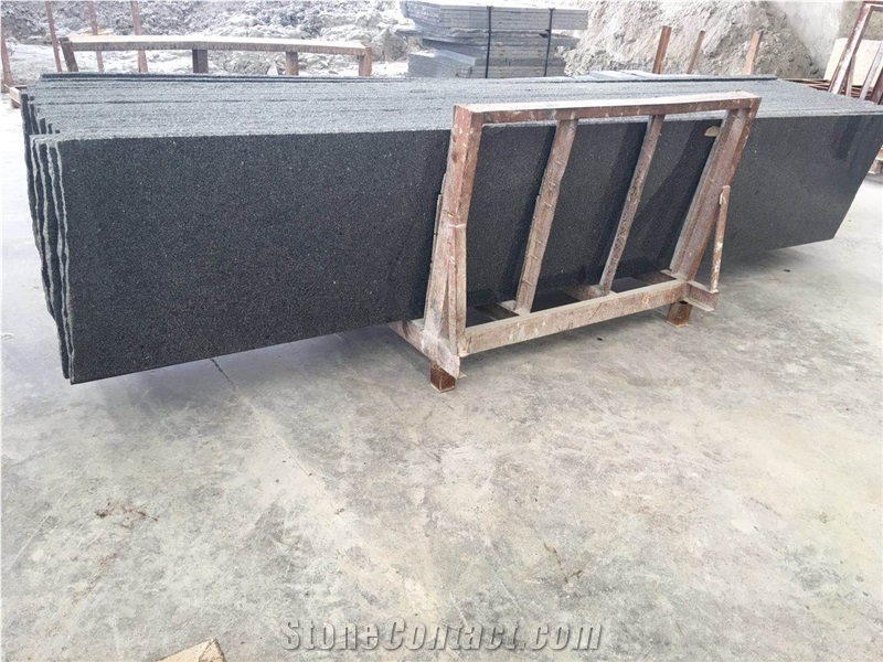 Polished New G654 Granite Tile & Slab Padang Dark Granite Floor Tile