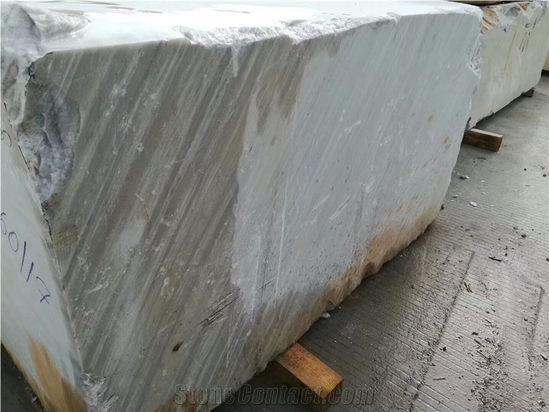 Putin Wooden White Marble Block,Putin Wood Grain Marble Block