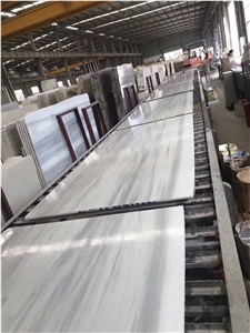 Putin Wooden White Marble Block,Putin Wood Grain Marble Block