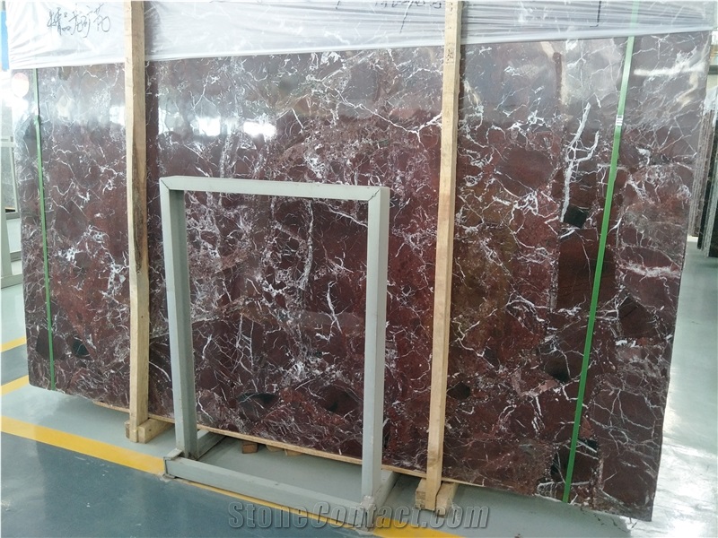 Rosso Levanto Red Marble for Interior Decoration Wall Tile Floor Tile
