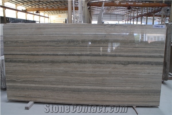 Travertine Gray/Wall Tiles/Floor Tiles/Slabs/Silver Stone/Hotel Decor