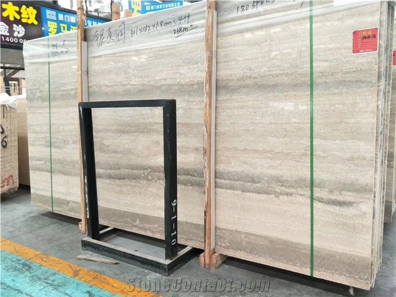 Tuscany Silver Travertine,Travertino Toscana Silver,Siena Argentato