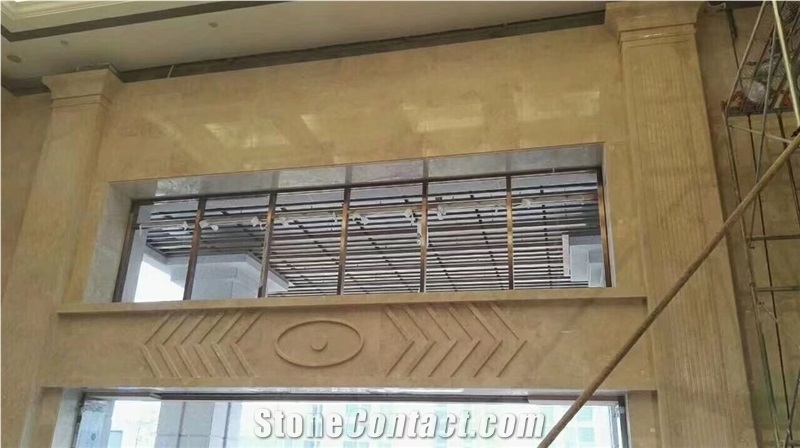Wall Beige Tile for Hotel, Incense Beige Marble, Fenellin Beige Marble
