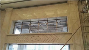 Wall Beige Tile for Hotel, Incense Beige Marble, Fenellin Beige Marble