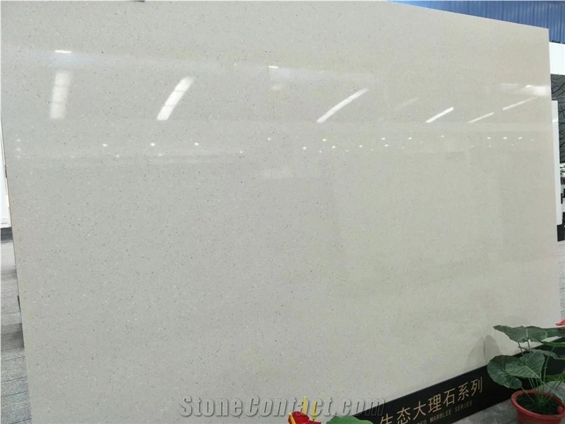 White Crystallo Artificial Quartz Stone Slabs&Tiles,Wall and Floor