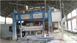 F.M Marble Gang Saw Used Stone Machine