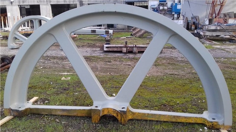 F.M Marble Gang Saw Used Stone Machine