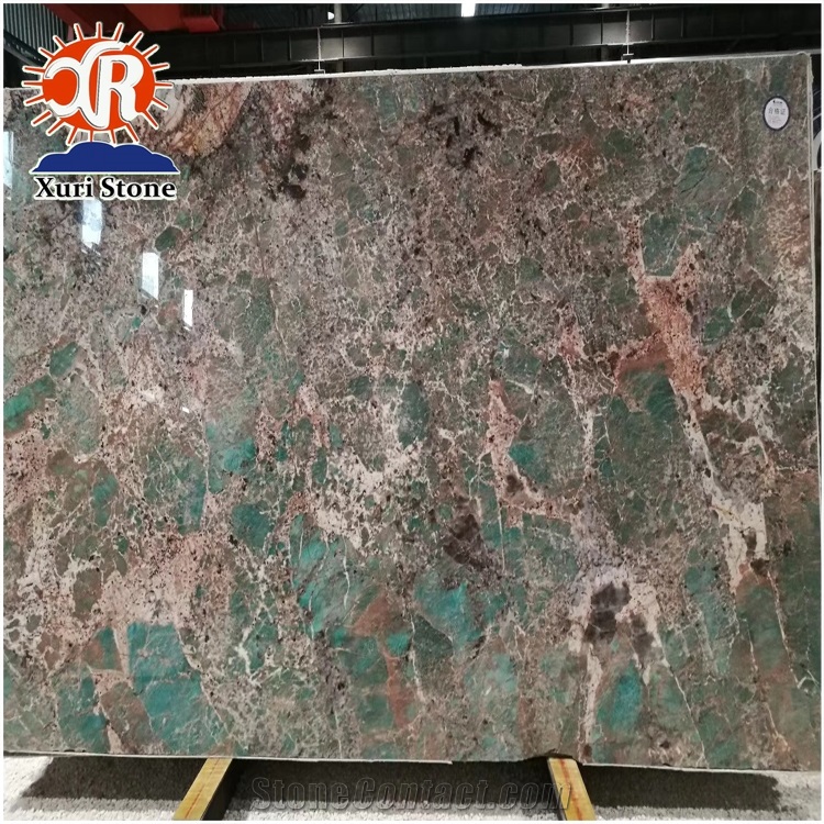 Amazon Green Exotic Quartzite Granite Slab High Quality Brazil Slab
