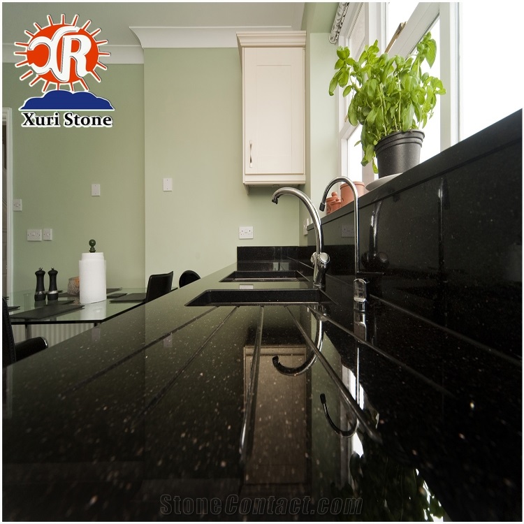 Black Quartz Stone Price Artificial Quartz Stone for Table Top