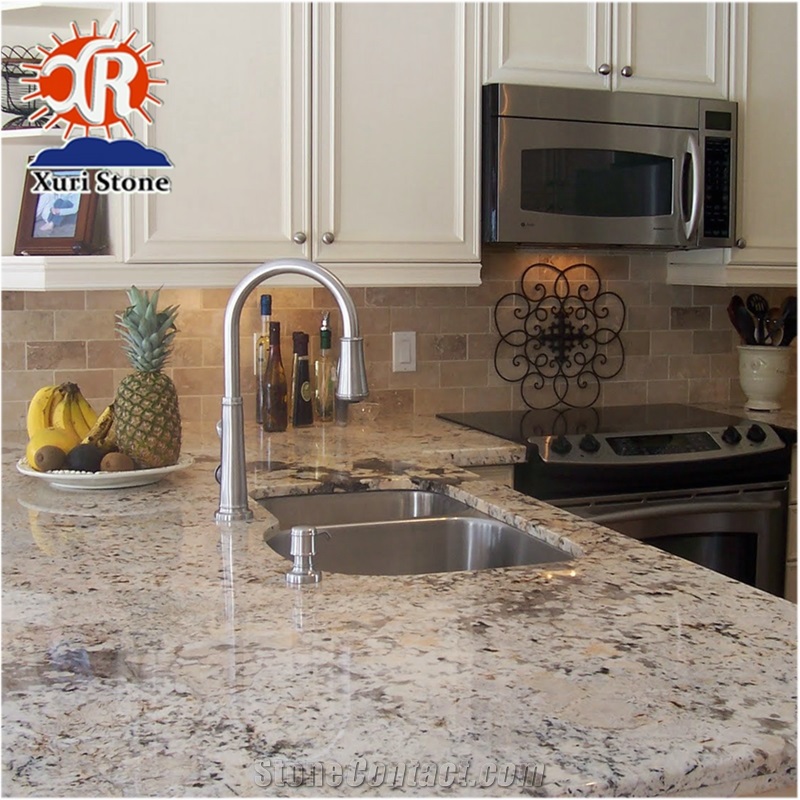 Brazil Bianco Antico Kitchen Granite Countertop with Good Price