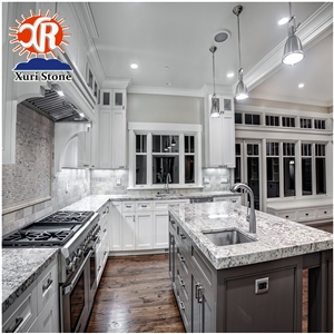 Counter Top,Alaska White Granite Natural Stone Kitchen Countertop