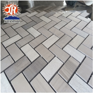 Exquisite Marble Mosaic Athens Wood Grain, Hotel Decorative Stone