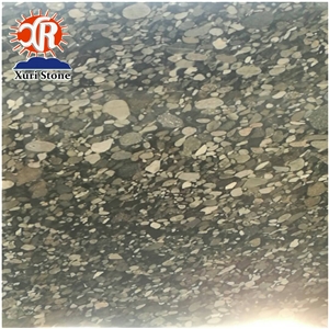 High Quality Black Sparkling Labrador Black Mosaic Granite Nordic