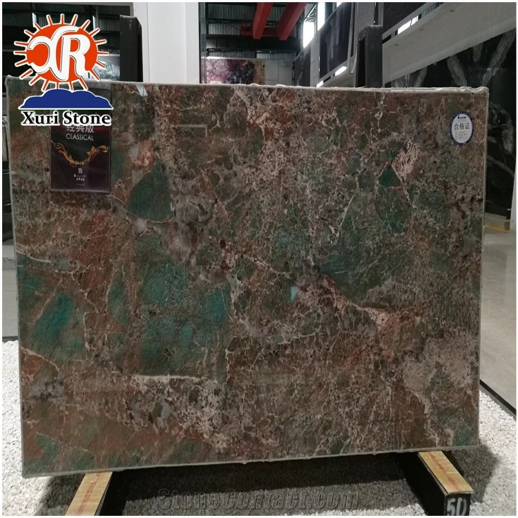 Hot Sale Import Stone Amazonite Granite Slabs Tiles