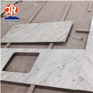 Housing Architecture Save Material River White Precut Granite Counter