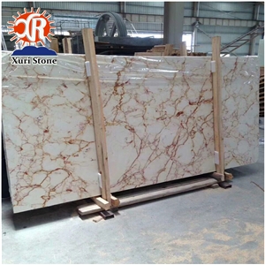 Ivory Red Marble White with Red Veins Red Marble Stone Of Euphorbia