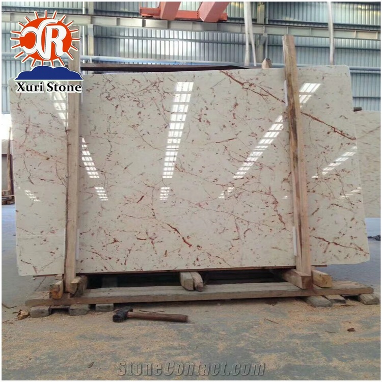 Ivory Red Marble White with Red Veins Red Marble Stone Of Euphorbia