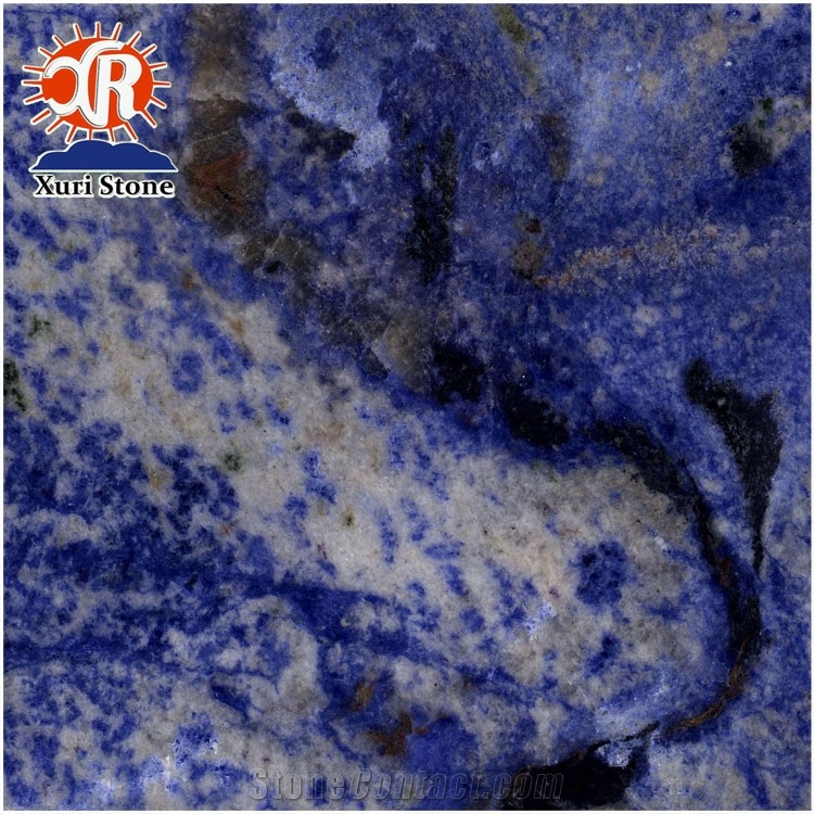 Polished Material Bule Stone Azul Bahia Granite Countertop
