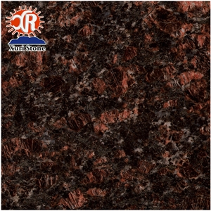 Popular Importing Granite Table Tops Polishing Tan Brown Countertop