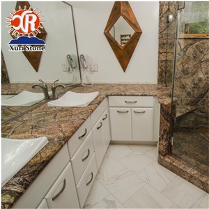 Rainforest Green Marble Countertop and Vanity Top
