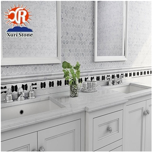 Style Small White Brick Mosaics Small Color Wall Tiles Kitchen Floor