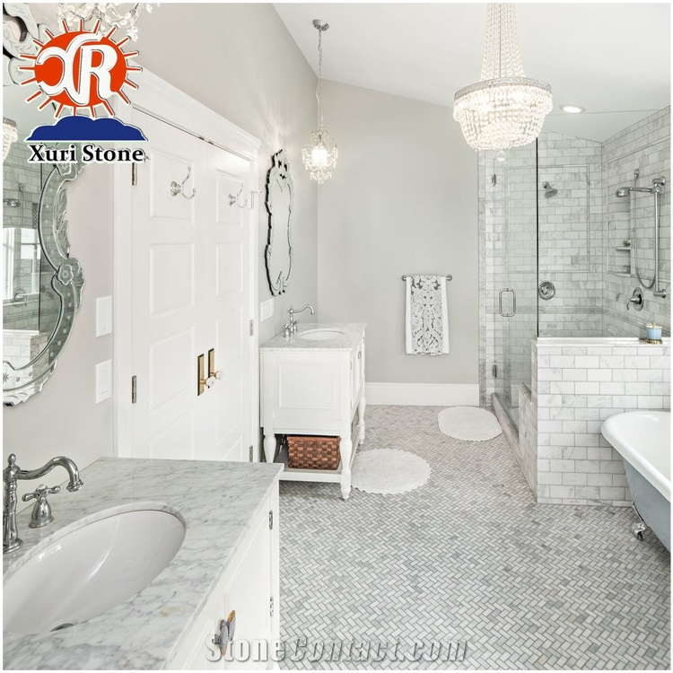 Umbrella Mosaic White Tiles, Hotel Bar Decorative Materials