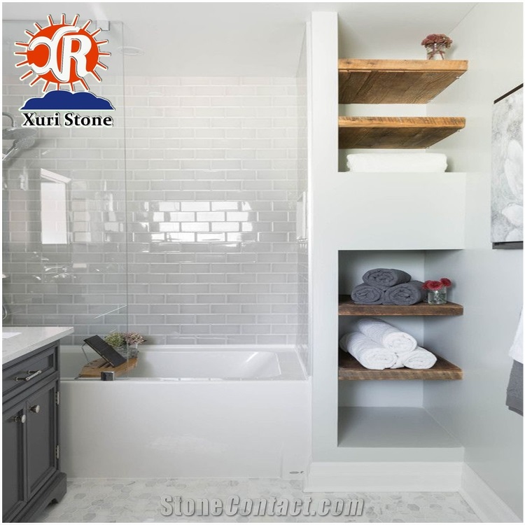 Umbrella Mosaic White Tiles, Hotel Bar Decorative Materials