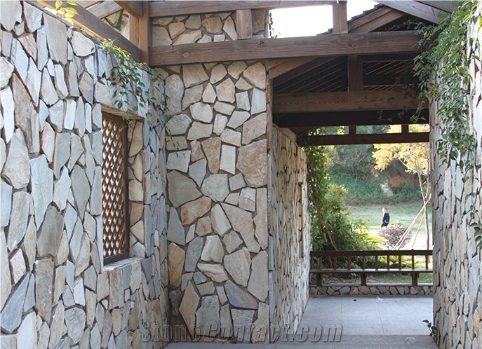 Flagstone Walling Wall Stone Slate Stone