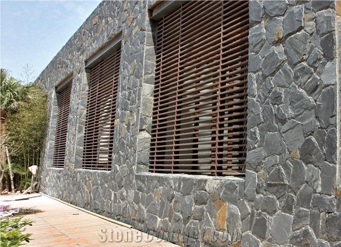 Flagstone Walling Wall Stone Slate Stone