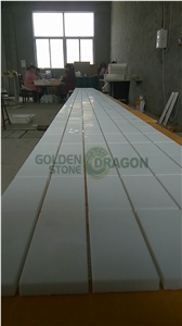 White Nano Crystallized Slab(With Hole)